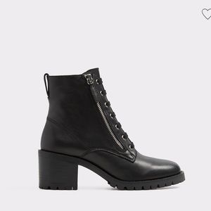 Aldo black booties